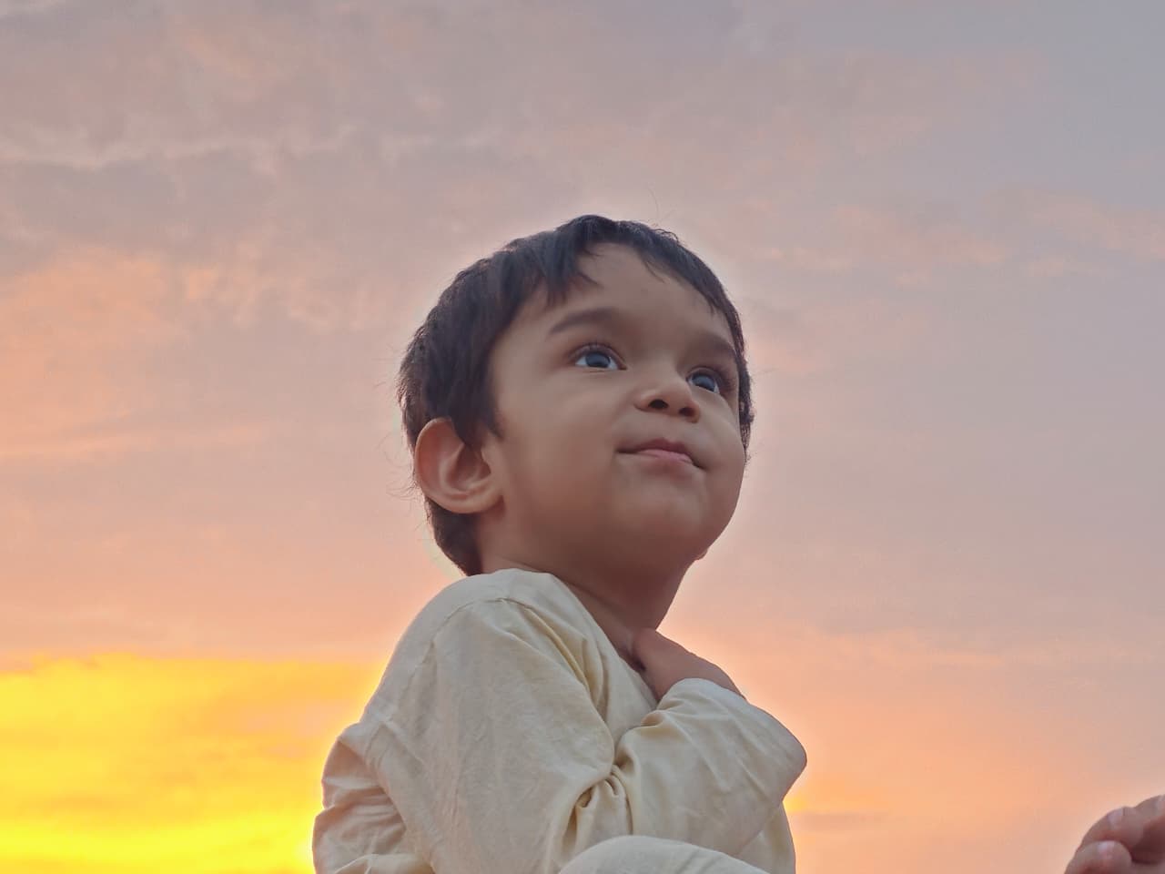 Haris's son — hydrocephalus survivor