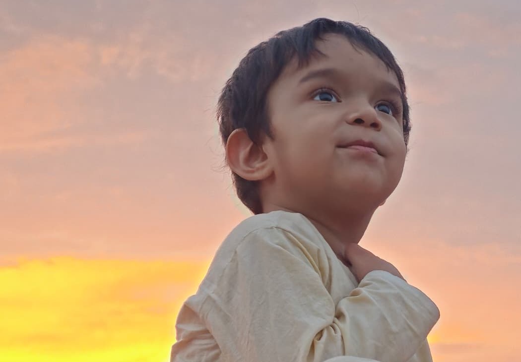 Haris's son — hydrocephalus and epilepsy survivor