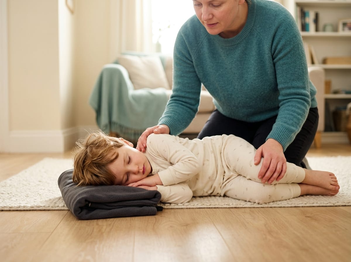 What not to do during a child's seizure — do not restrain or put anything in the mouth