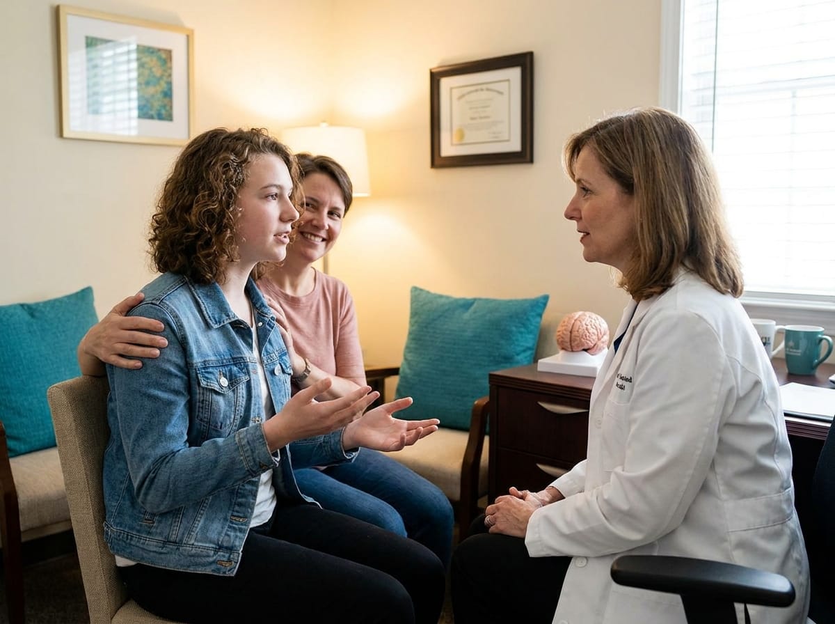 Teenager with hydrocephalus — mental health support during adolescence