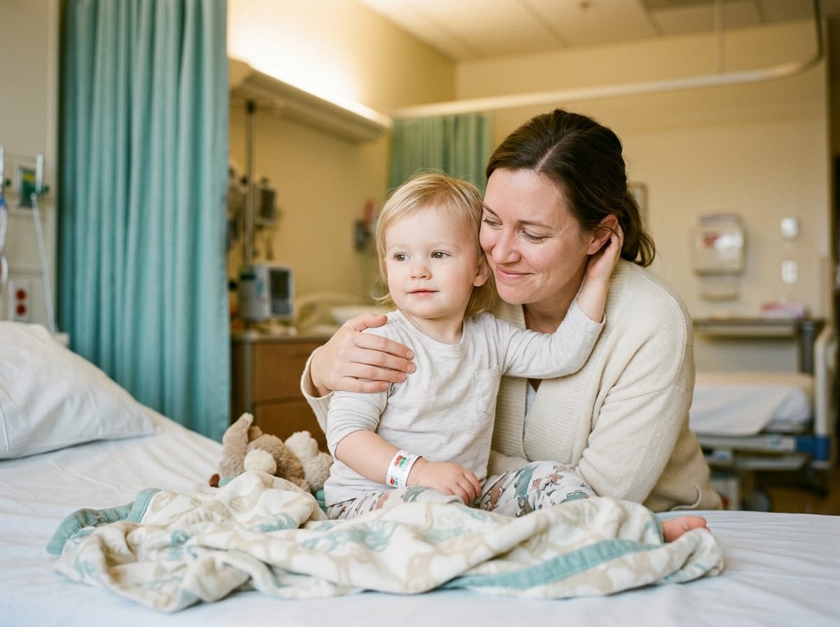 Radiologist comparing serial brain scans over time — monitoring hydrocephalus progression with imaging