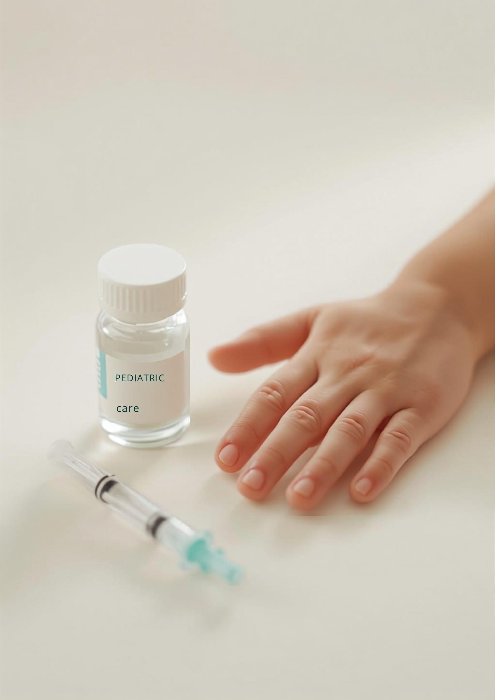 Child hand near medicine bottle, managing epilepsy medication levetiracetam Lerace