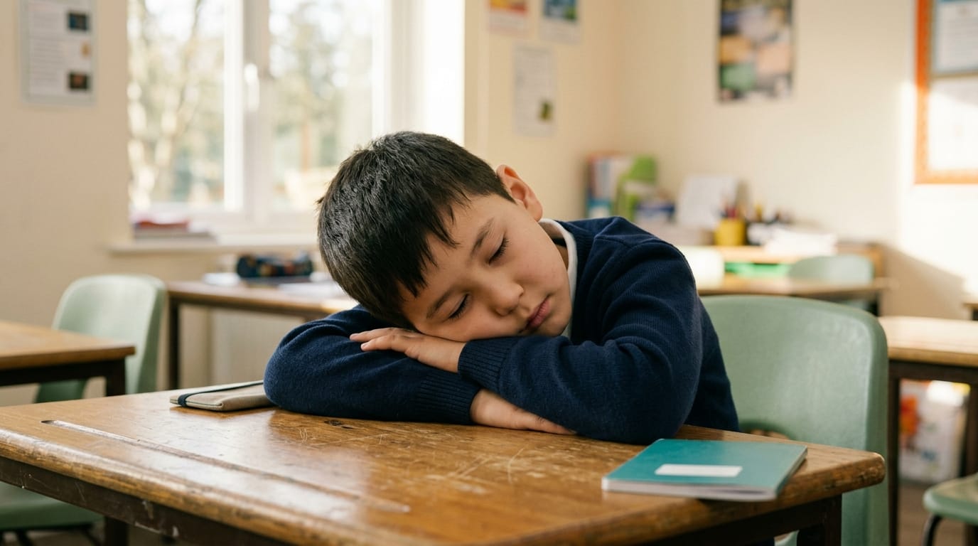 Afternoon fatigue in a child with hydrocephalus at school