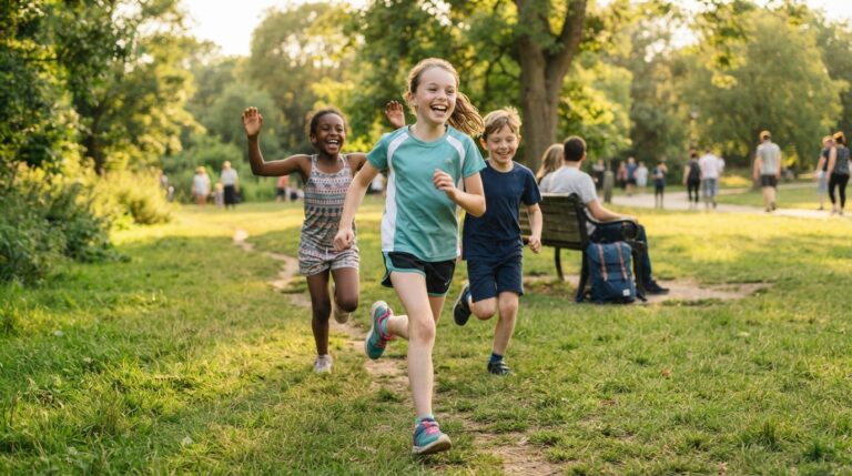 can you live a normal life with a brain shunt — child playing outdoors with friends