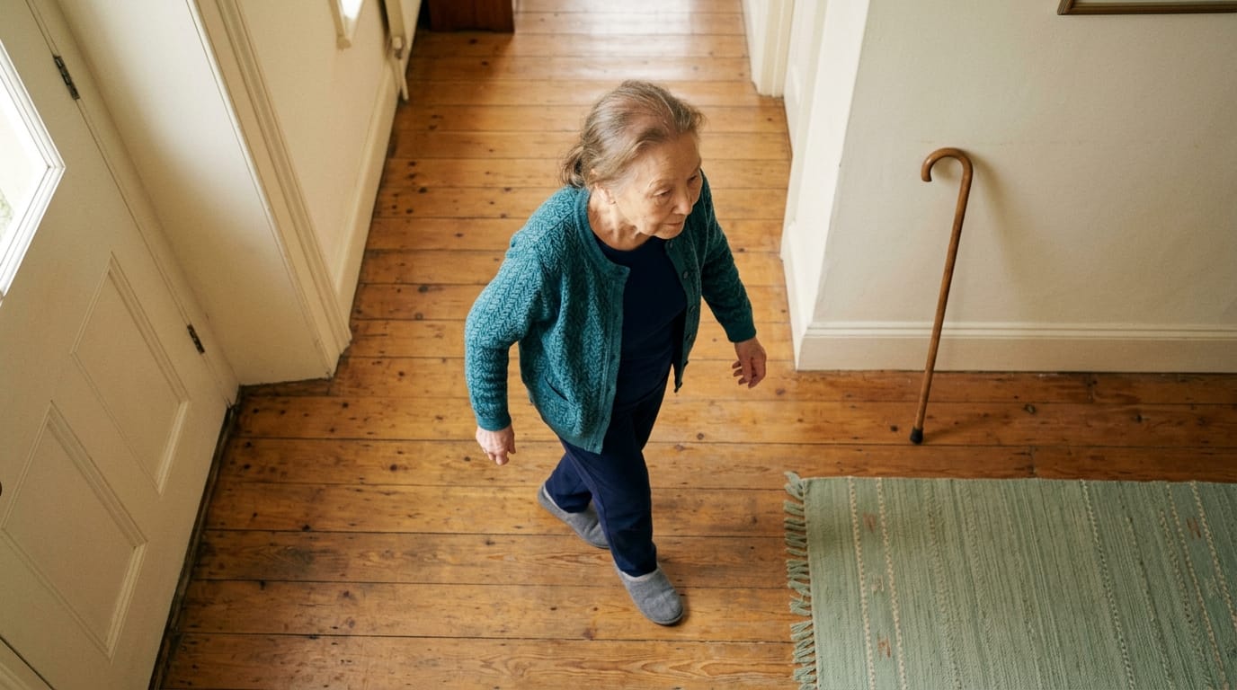Turning in several small steps, a characteristic sign of NPH gait