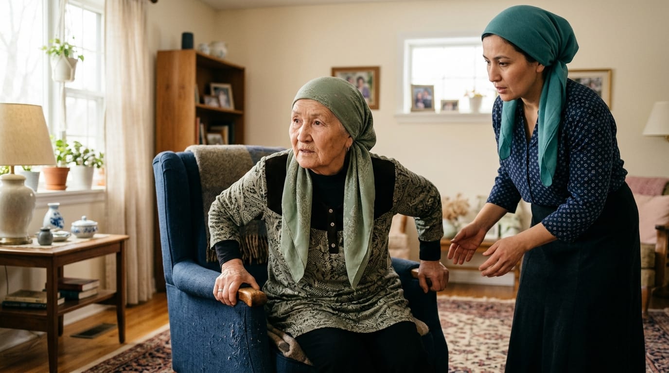 Difficulty rising from a chair, an early mobility change in older adults