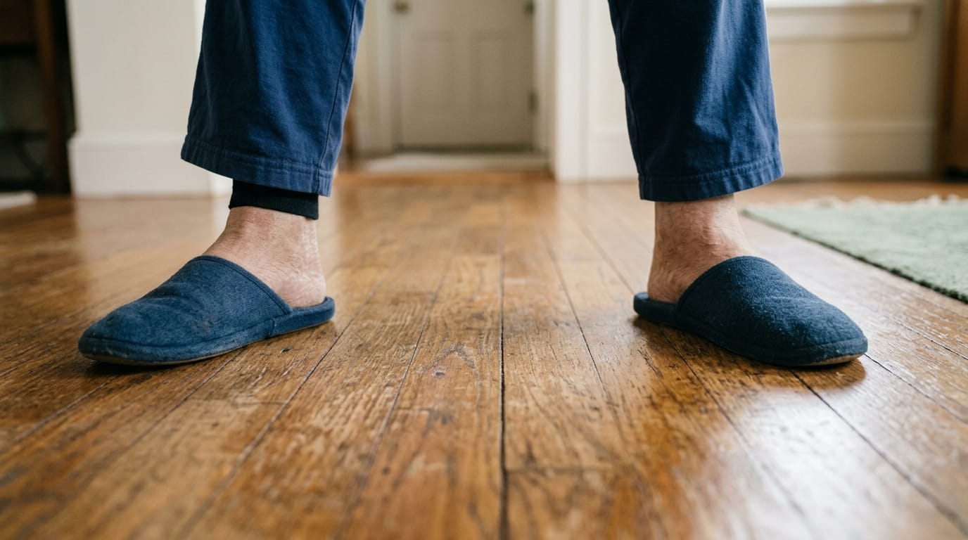 Wide-based shuffling gait typical of normal pressure hydrocephalus