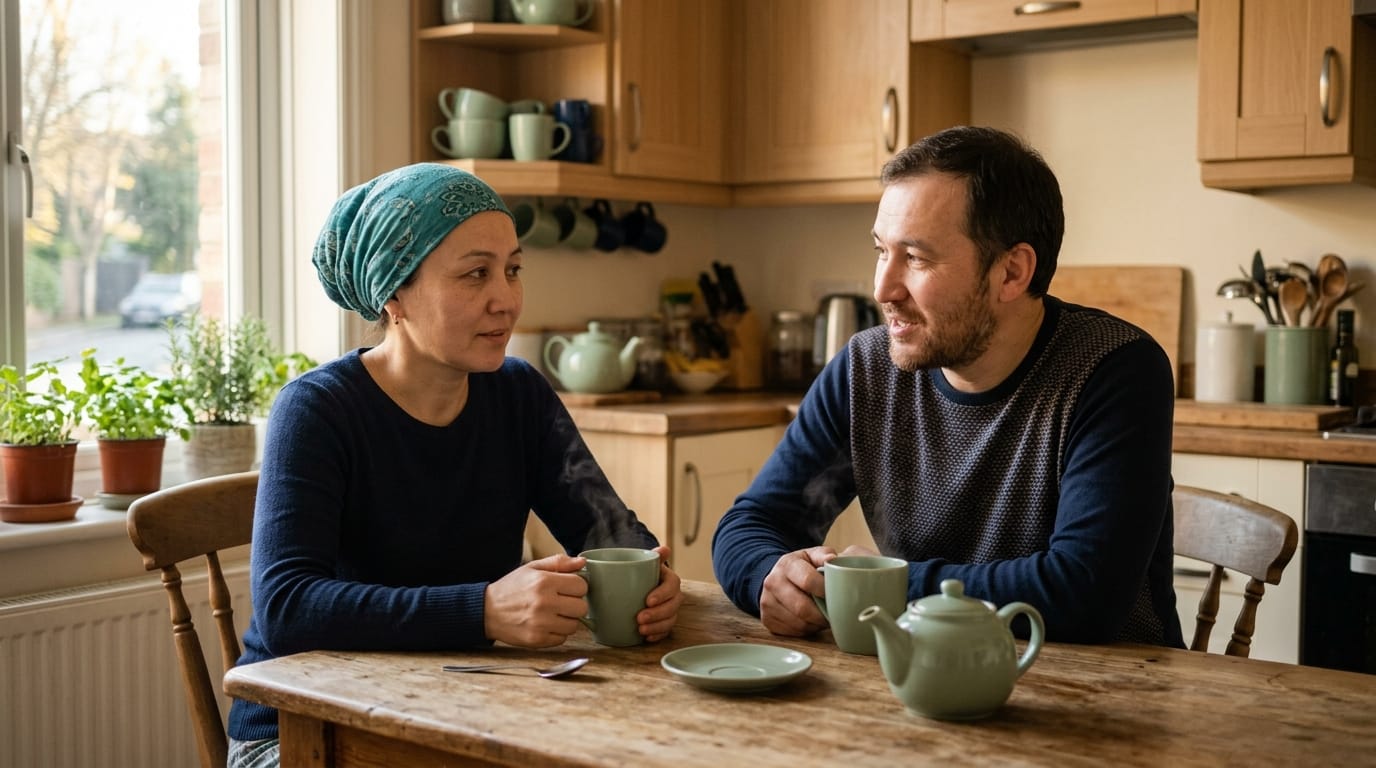 Parents sharing night-time caregiving responsibility