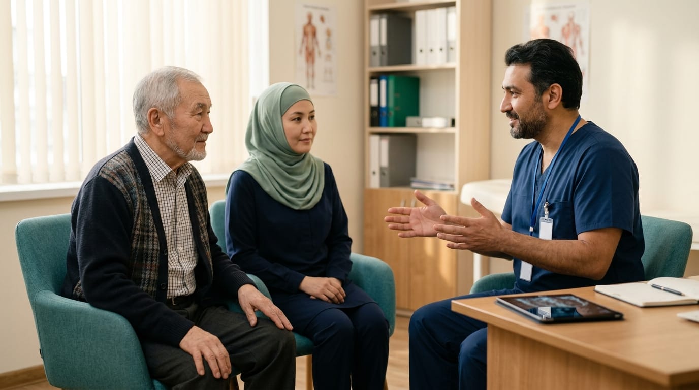Pre-operative consultation before shunt surgery in an older adult