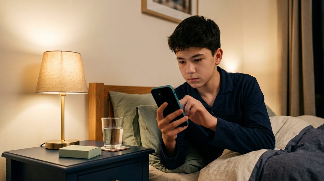 A teenager taking responsibility for their own epilepsy medication